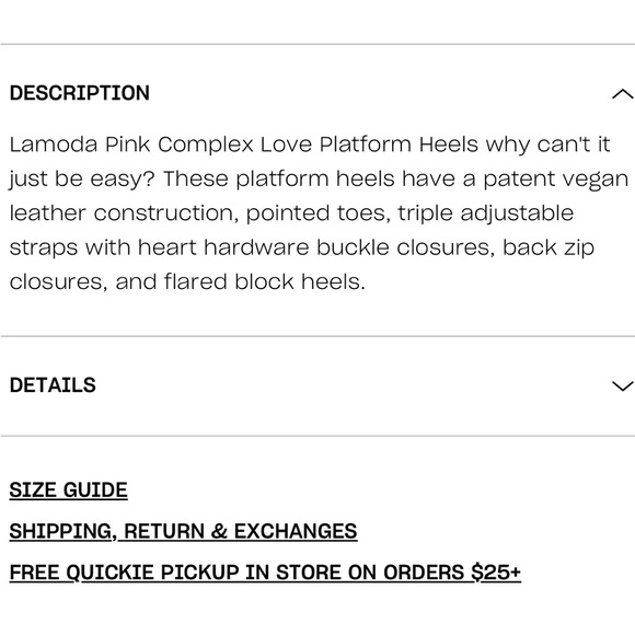 Lamoda pink platform heels brand new never worn NWT sold out. From Dolls Kill - Picture 4 of 4